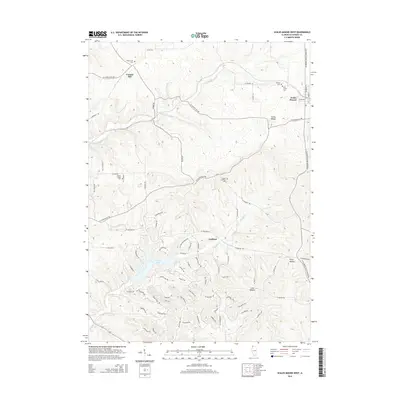 2015 Map of Scales Mound West, 2015 Print