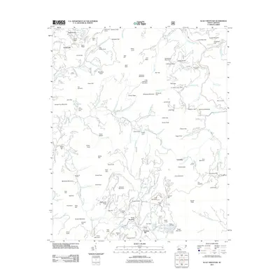 2011 Map of Scaly Mountain, 2011 Print