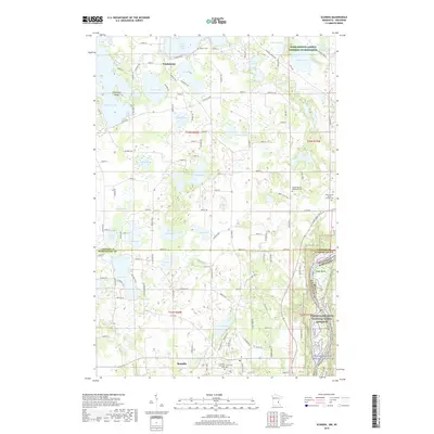 2019 Map of Scandia, 2019 Print