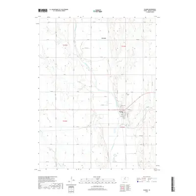 2018 Map of Scandia, 2018 Print