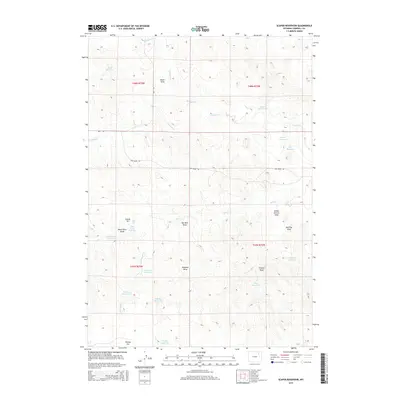2015 Map of Scaper Reservoir, 2015 Print