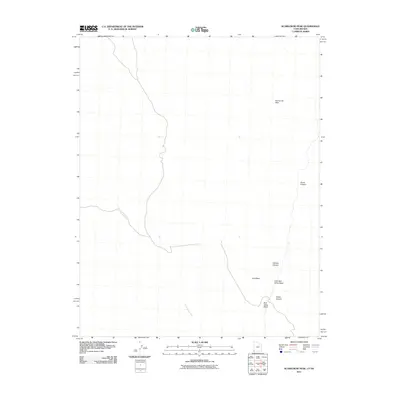 2011 Map of Scarecrow Peak, 2011 Print