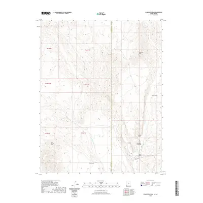2020 Map of Scarecrow Peak, 2020 Print