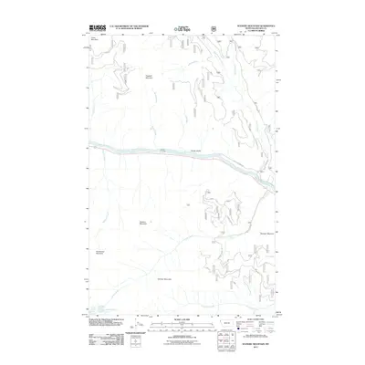 2011 Map of Scenery Mountain, 2011 Print
