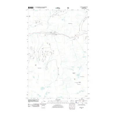 2011 Map of Scenic, 2011 Print