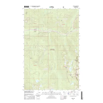 2017 Map of Scenic, 2017 Print