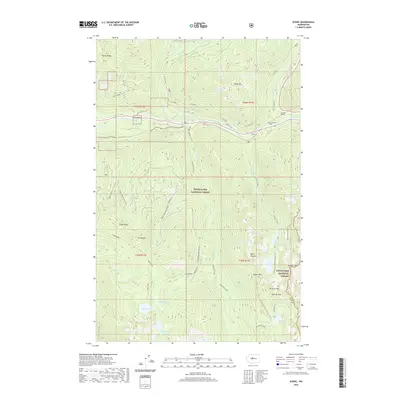 2020 Map of Scenic, 2020 Print