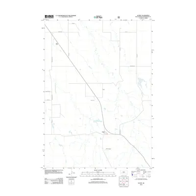 2012 Map of Scenic, 2012 Print