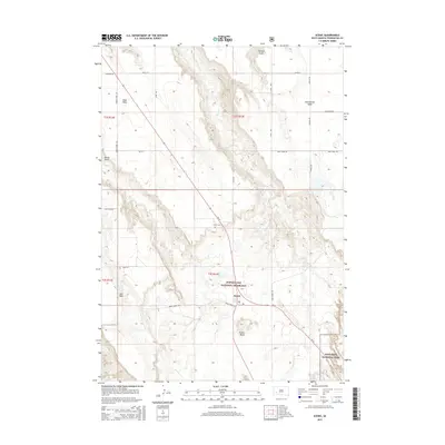 2015 Map of Scenic, 2015 Print