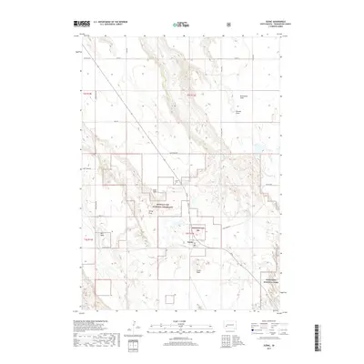 2017 Map of Scenic, 2017 Print