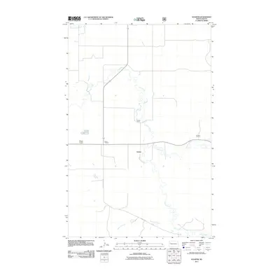 2011 Map of Schafer, 2011 Print
