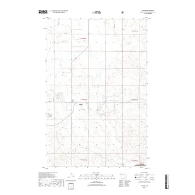 2017 Map of Schafer, 2017 Print