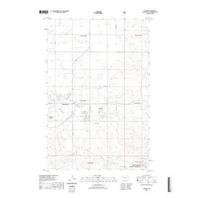 2020 Map of Schafer, 2020 Print