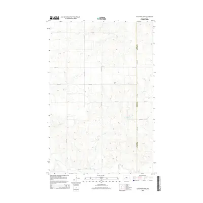 2014 Map of Schaffner Creek, 2014 Print