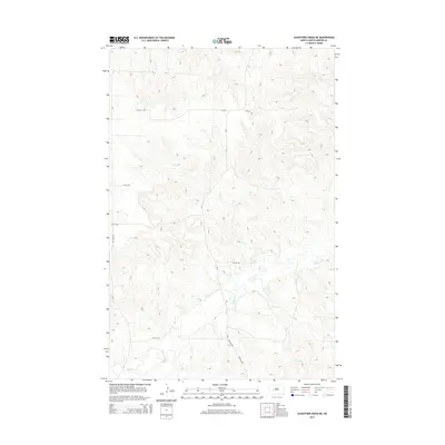 2014 Map of Schaffner Creek NE, 2014 Print