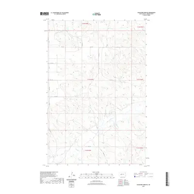 2020 Map of Schaffner Creek NE, 2020 Print
