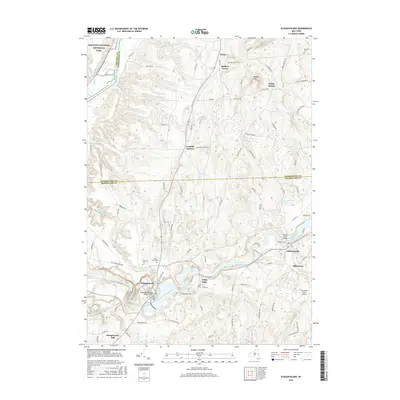 2016 Map of Schaghticoke, 2016 Print
