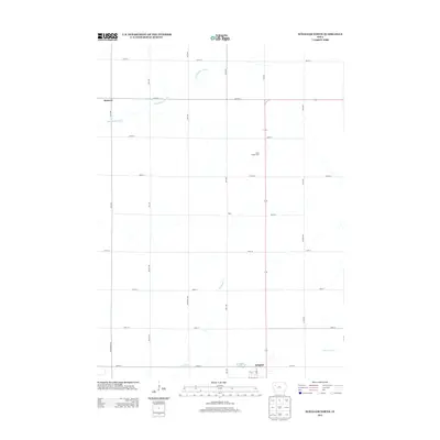 2013 Map of Schaller North, 2013 Print