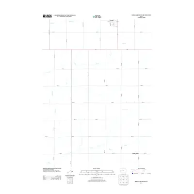 2013 Map of Schaller South, 2013 Print