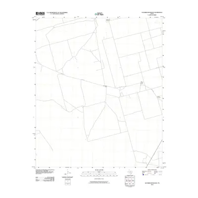 2010 Map of Scharbauer Ranch, 2010 Print