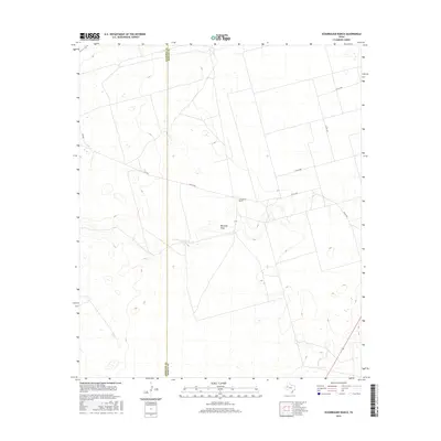 2016 Map of Scharbauer Ranch, 2016 Print