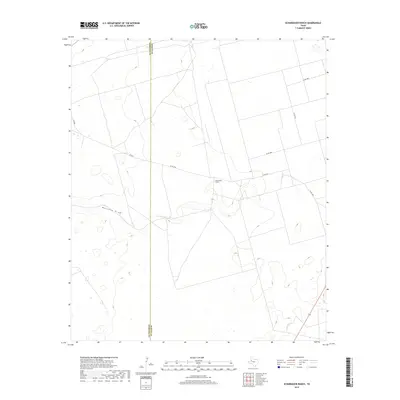 2019 Map of Scharbauer Ranch, 2019 Print