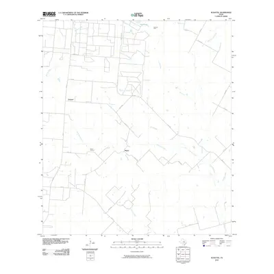 2010 Map of Schattel, 2010 Print