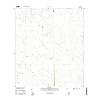 2016 Map of Schattel, 2016 Print