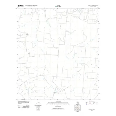 2010 Map of Schattel NW, 2010 Print