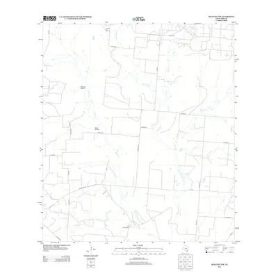 2012 Map of Schattel NW, 2012 Print
