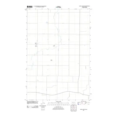 2011 Map of Schell Buttes, 2011 Print