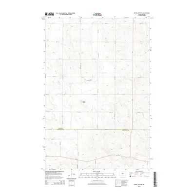 2014 Map of Schell Buttes, 2014 Print