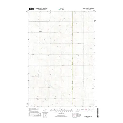 2014 Map of Schell Buttes NW, 2014 Print