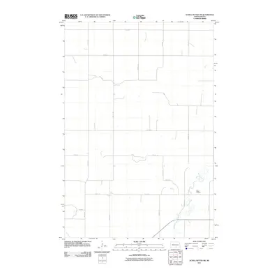 2011 Map of Schell Buttes SW, 2011 Print