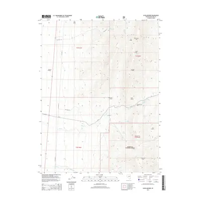 2014 Map of Schellbourne, 2014 Print
