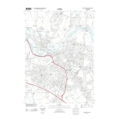 2013 Map of Schenectady, 2013 Print