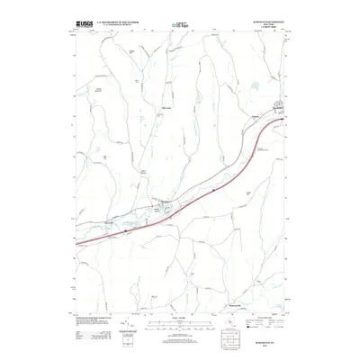 2013 Map of Schenevus, 2013 Print