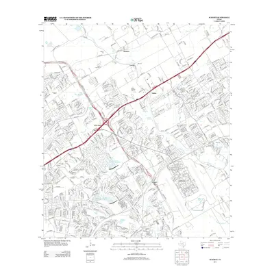 2013 Map of Schertz, 2013 Print