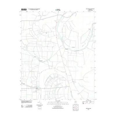 2012 Map of Schlater, 2012 Print