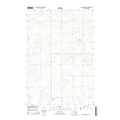 2014 Map of Schlecht-Weixel Dam, 2014 Print