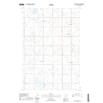 2020 Map of Schlecht-Weixel Dam, 2020 Print