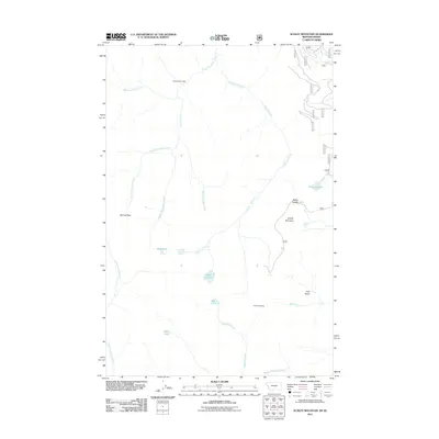 2011 Map of Schley Mountain, 2011 Print
