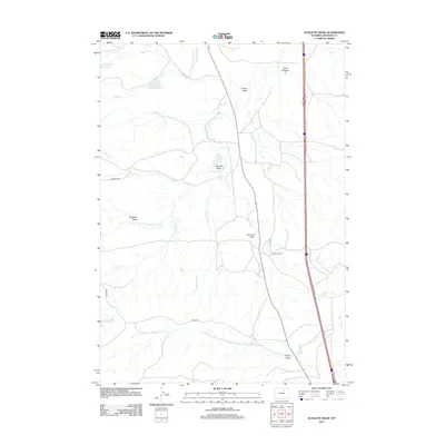 2012 Map of Schlicht Draw, 2012 Print