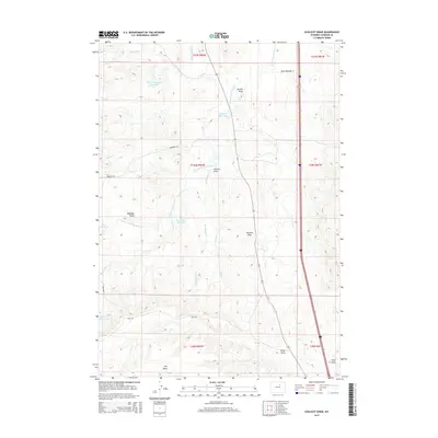 2015 Map of Schlicht Draw, 2015 Print