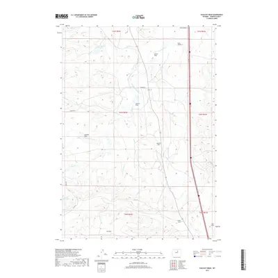 2017 Map of Schlicht Draw, 2017 Print