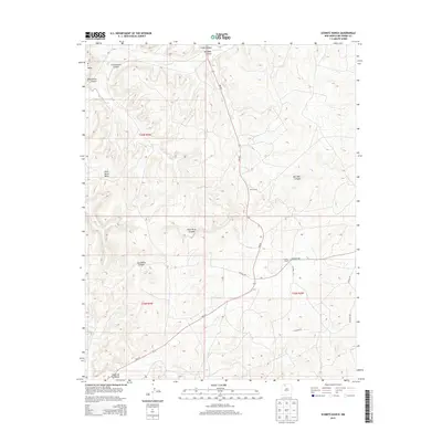 2013 Map of Schmitz Ranch, 2013 Print