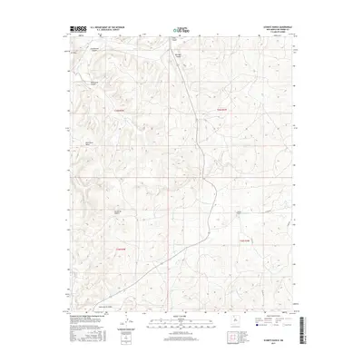 2017 Map of Schmitz Ranch, 2017 Print