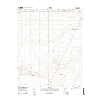 2014 Map of Schnebly Well, 2014 Print