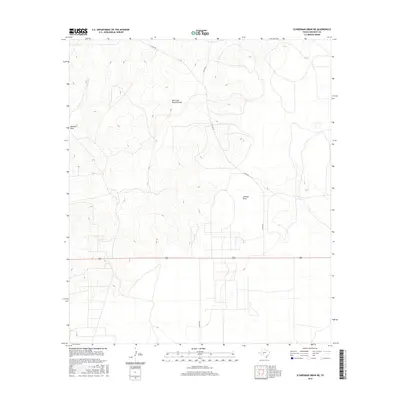 2016 Map of Schneeman Draw NE, 2016 Print