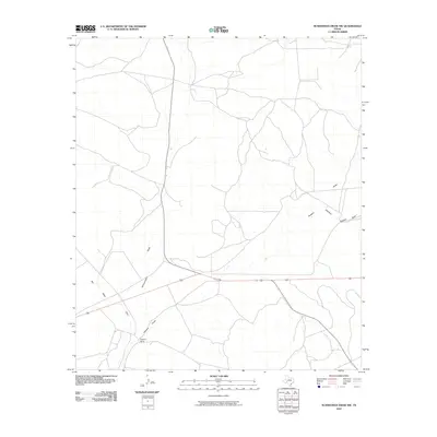 2010 Map of Schneeman Draw NW, 2010 Print